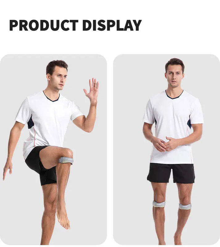 Knee Strap tampak samping saat dipakai